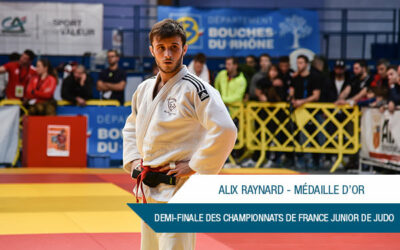 Alix Raynard se qualifie pour la finale du championnat de France junior