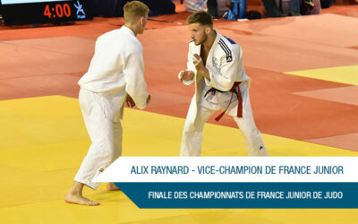 Alix Raynard devient vice-champion de France junior