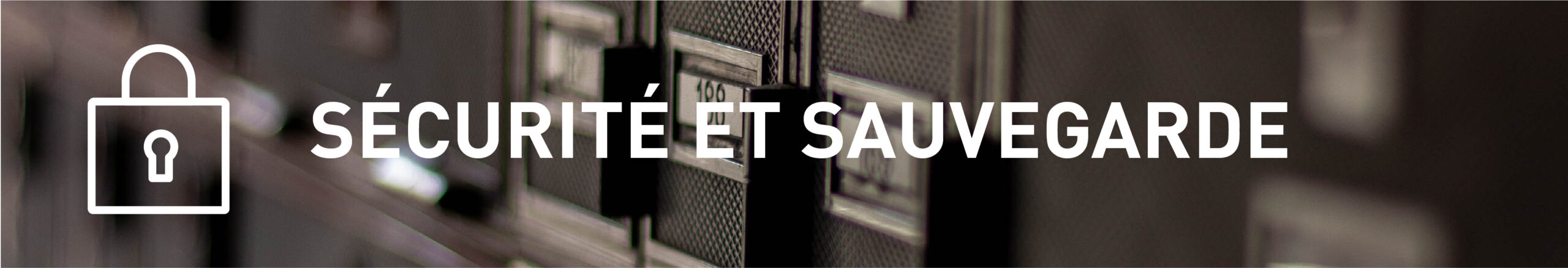 Sécurité au sauvegarde Sécurité au sauvegarde